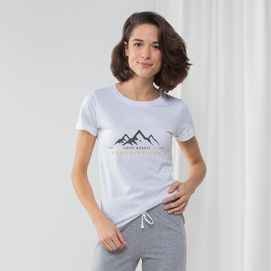 Cozy Nordic Skandinavien Dam Pyjamas Set